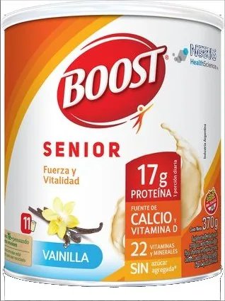 BOOST Vainilla – Suplemento Nutricional x 370 gr – Droguería Rofren Córdoba