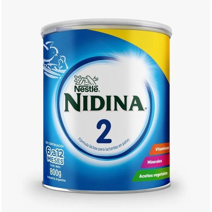Nidina 2 Leche Infantil en Polvo – Lata x 400 gr – Droguería Rofren Córdoba
